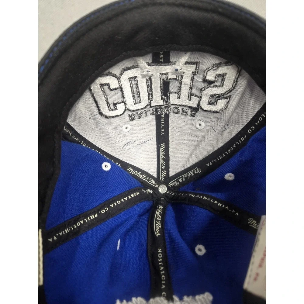 Mitchell & Ness NFL 100% Wool Hat Baltimore Colts Snapback Vintage Collection